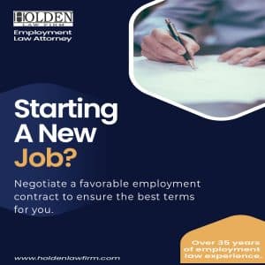 Ad design for employment attorney