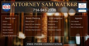 Ad design for attorney