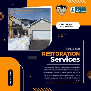 Ad design for restoration company