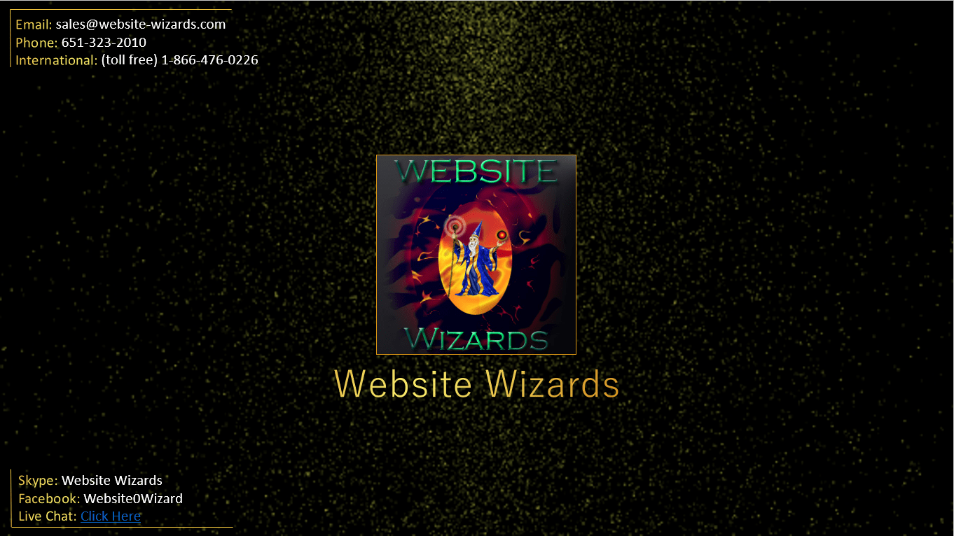Portfolio cover image for Website Wizards